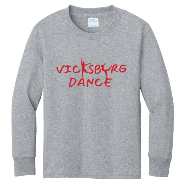 Youth Long Sleeve Core Cotton Tee Thumbnail